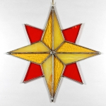 Witraż - Gwiazda betlejemska