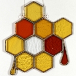 Witraż - Plaster miodu