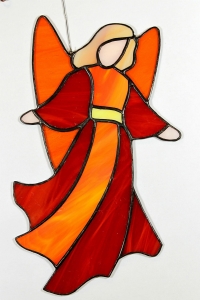 Witraż - Anioł zwiastun dobrych wieści