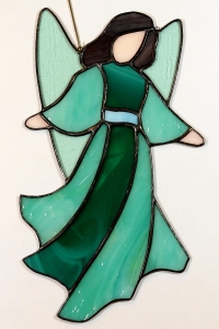 Witraż - Anioł zwiastun dobrych wieści