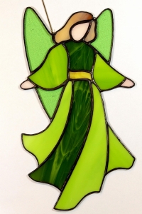 Witraż - Anioł zwiastun dobrych wieści