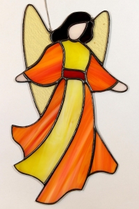 Witraż - Anioł zwiastun dobrych wieści