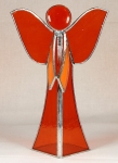 Lampion witrażowy - Anioł Opiekun