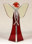 Lampion witrażowy - Anioł Opiekun