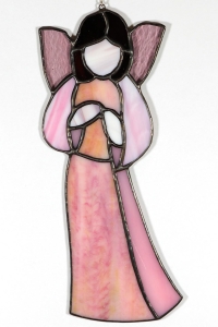 Witraż - Anioł Wspaniały Opiekun