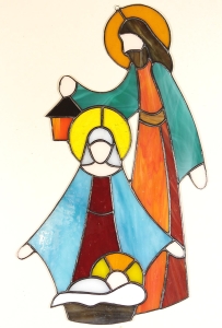 Witraż - Święta Rodzina