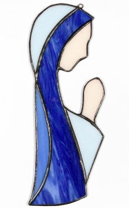 Witraż-Maryja-Matka Boża