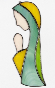 Witraż-Maryja-Matka Boża