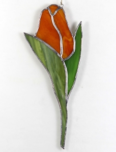 Witraż - Tulipan