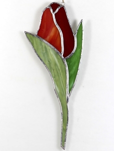 Witraż - Tulipan