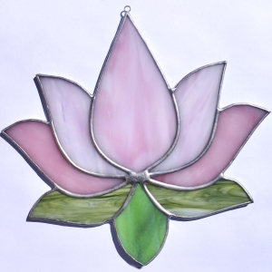 Witraż - Kwiat lotosu