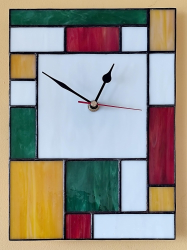 Witraz-zegar wiszacy - Piet Mondrian-03.jpg