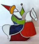 Witraż_Lajkonik-3D_Pamiątka z Krakowa